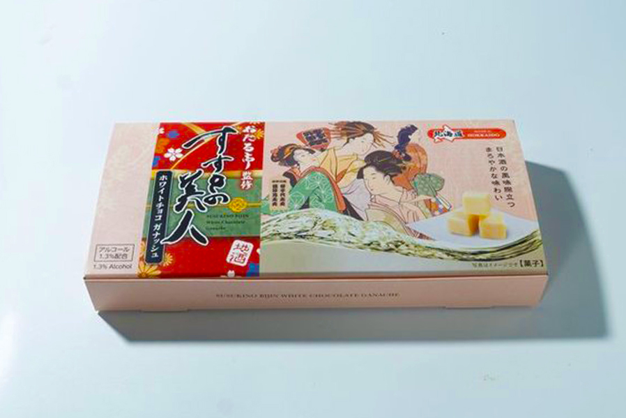 「すすきの美人ホワイトチョコガナッシュ」に新たな装い。 ギフトにも手土産にも最適なボックス仕様が4月6日（月）より新登場